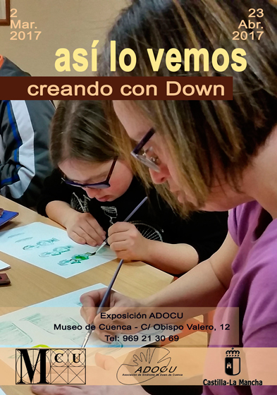 El Museo de Cuenca y ADOCU inauguran este jueves una exposición colaborativa en la que han participado 22 jóvenes con Síndrome de Down