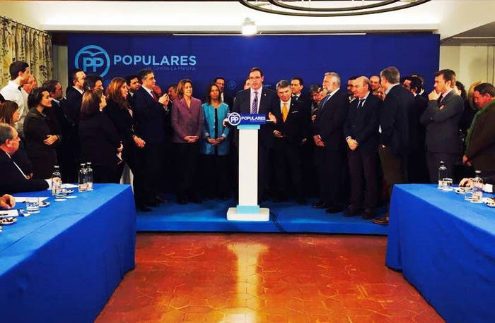 Prieto: “Es una satisfacción y una garantía que Cospedal haya presentado su candidatura para seguir siendo la presidenta del PP de Castilla-La Mancha”