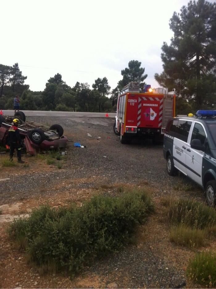 Dos fallecidos en un accidente de tráfico en Campillo de Altobuey