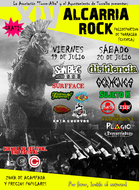 Torralba acoge una nueva edición del Festival Alcarria Rock