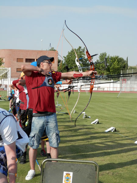Tarancón acogió el campeonato provincial al aire libre de tiro con arco