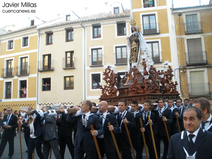 La ciudad de Cuenca recibió  el “escapulario de la Virgen del Carmen”