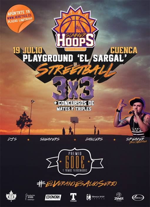Streetball en el Cuenca Summer Hoops 2014