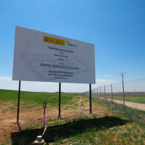 Para la Plataforma Contra el Cementerio Nuclear, el ATC un almacén nuclear caro, temporal e inútil