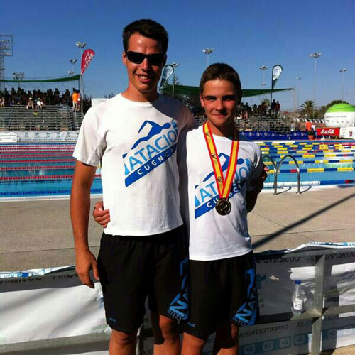 El conquense Saúl González medalla de oro en 100 metros el Nacional Alevín