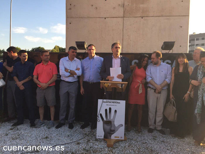 Unidos por la memoria de Miguel Ángel Blanco en Cuenca 