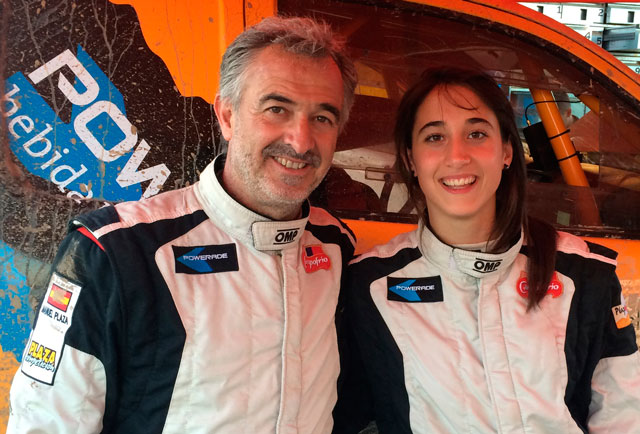 Manolo y Mónica Plaza logran su primera victoria con el Can Am en el Campeonato de España