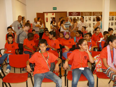 25 niños saharauis han llegado a través de la asociación de AMGOS del pueblo Saharaui de Mora y comarca para disfrutar de las “Vacaciones en paz 2015”.