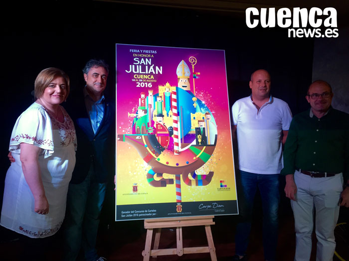 “A todo color”, cartel de las Feria y Fiestas en honor a San Julián