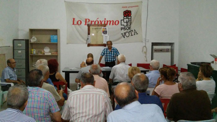 Militantes socialistas de La Manchuela respaldan a García-Page para sacar adelante los presupuestos