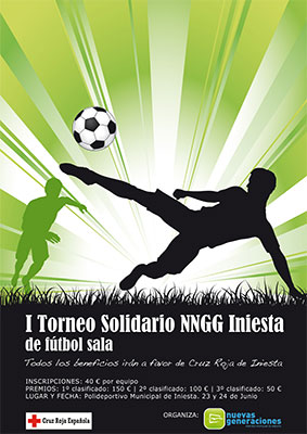Iniesta acoge el I Torneo Solidario de Fútbol Sala organizado por Nuevas Generaciones de Cuenca