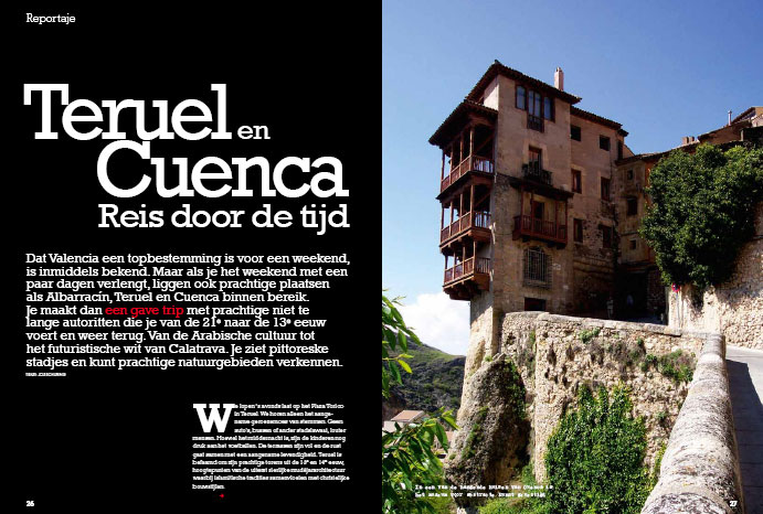 Cuenca en la revista holandesa “España & mas”