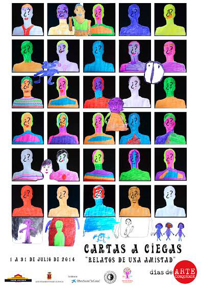 El Teatro-Auditorio acoge la exposición “Cartas a ciegas: relatos de una amistad”