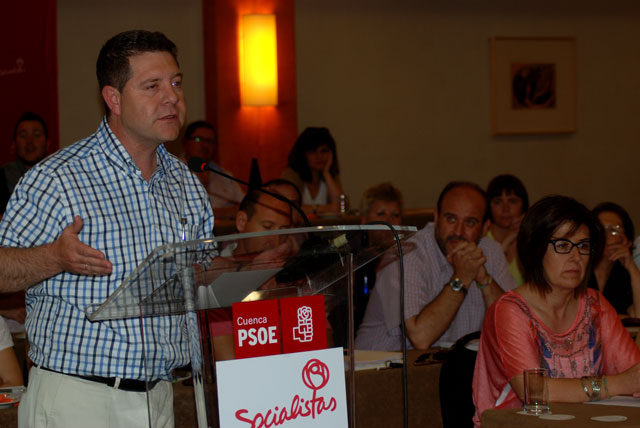 García-Page: “Empieza un camino en el que la gente debe convencerse que la única alternativa contra Cospedal es el PSOE”