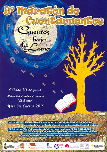 Mota del Cuervo acogerá el noveno maratón de cuentos “Cuentos bajo la luna”