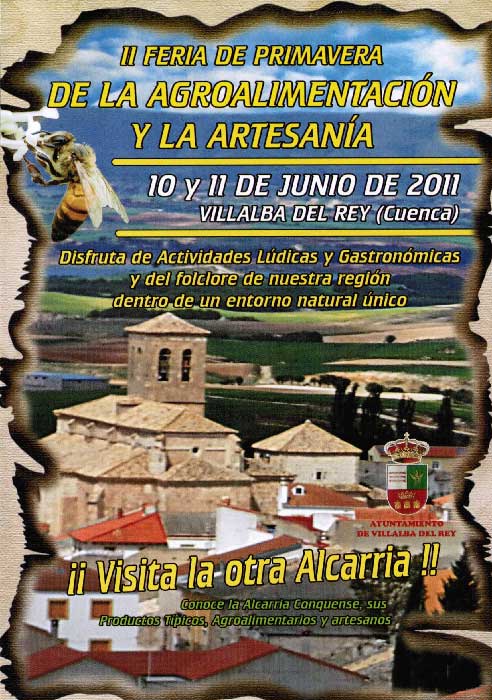 Villalba del Rey acoge la II Feria de Primavera de la Agroalimentación y de a  Artesanía