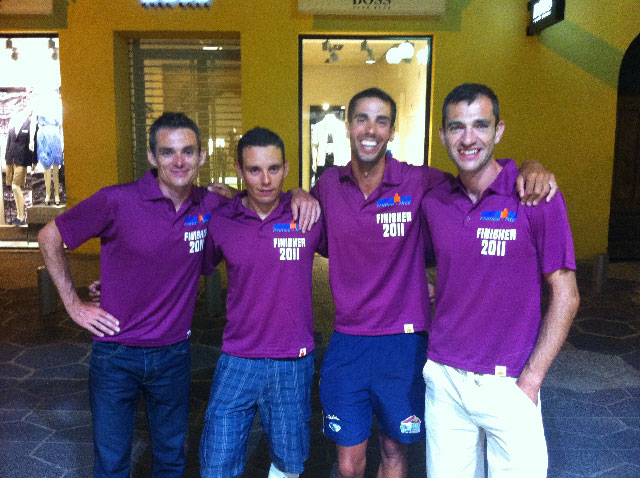 El club Triatlón Hoces de Cuenca conquista el Ironman de Francia