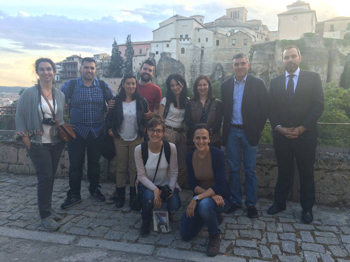 La Junta trae a Cuenca a un grupo de blogueros de viajes para promocionar la capital y la Serranía 
