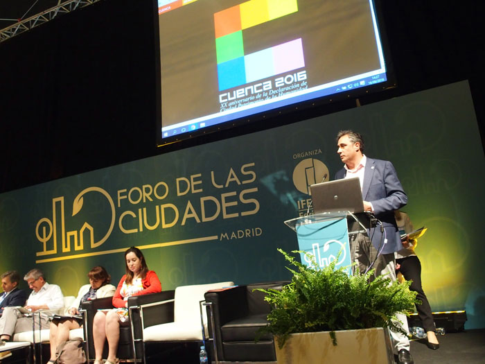 Mariscal representa a las Ciudades Patrimonio en el II Foro de las Ciudades