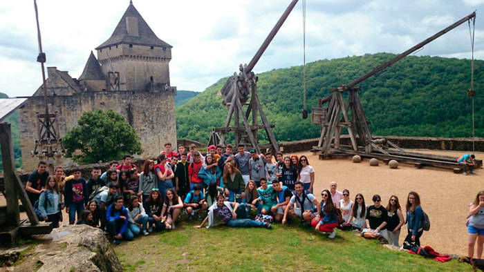 Los institutos Fernando Zóbel y Pedro Mercedes viajan al Périgord en Francia