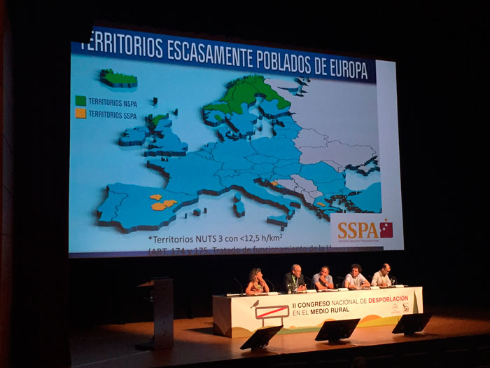 La SSPA expone el caso de éxito de desarrollo y aumento demográfico en las islas de Escocia en el II Congreso Nacional de Despoblación de Huesca