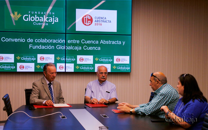 Cuenca Abstracta firma un convenio de colaboración con la Fundación Globalcaja-Cuenca