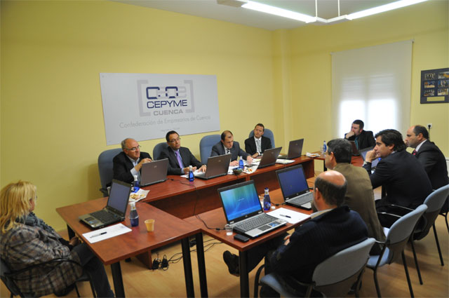 El comité ejecutivo de CEOE CEPYME Cuenca insiste en las difíciles condiciones para la actividad empresarial