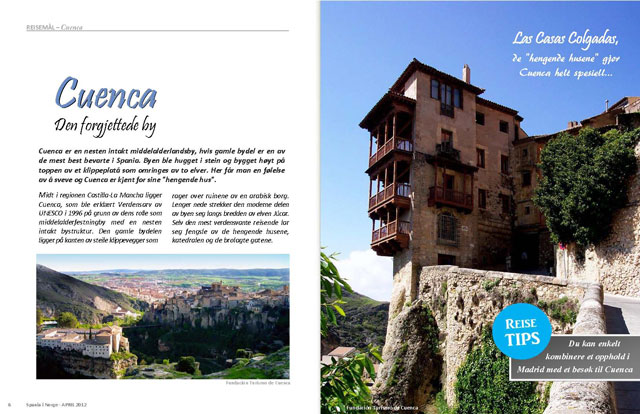 La Fundación Turismo colabora con diferentes medios para la promoción turística de Cuenca
