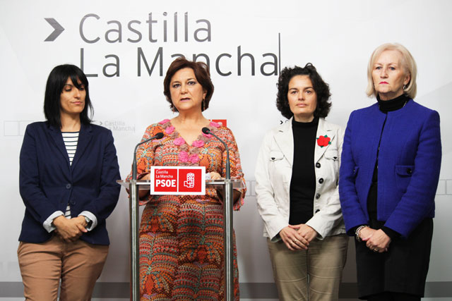 El PSOE exige un pronunciamiento de Cospedal sobre el aborto y la dimisión de Tirado por impedir debatir este asunto en las Cortes de C-LM