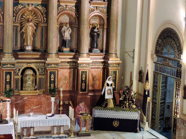 Solemne Función Religiosa en honor a Jesús Caído y la Verónica