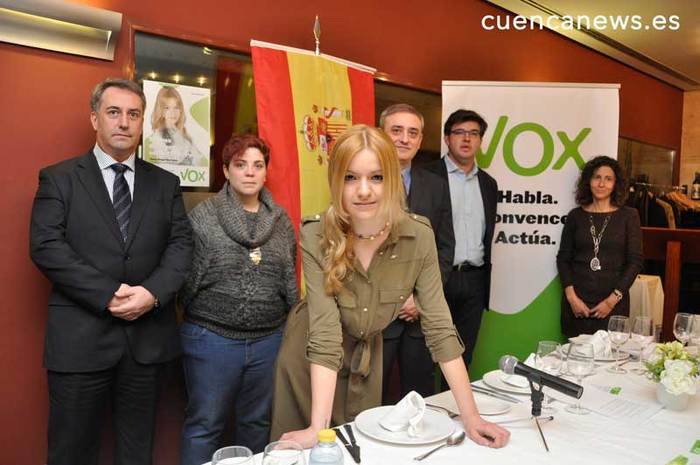 La candidata de VOX en Cuenca apuesta por la bajada de impuestos en la capital