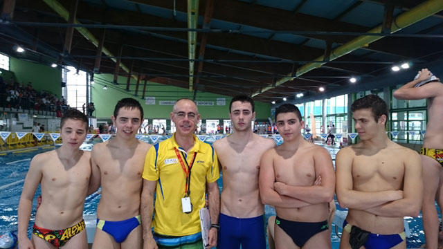 Destacada participación de los socorristas del SVAT en el Campeonato de España de Salvamento juvenil y junior de invierno