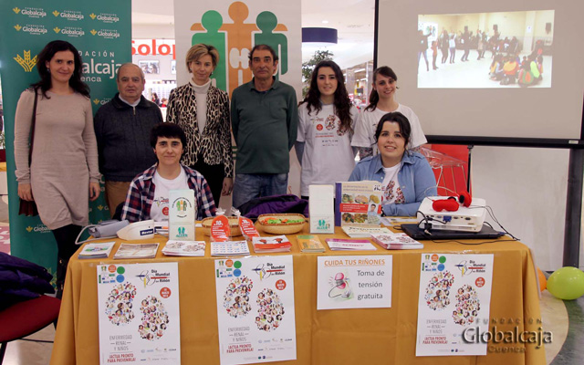 Apoyo institucional a ALCER Cuenca con motivo del Día Mundial del Riñón