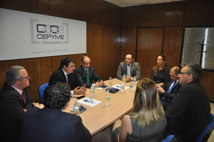El presidente de CEOE CEPYME Cuenca confía plenamente en el potencial empresarial de Tarancón y su comarca