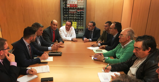 Reunión de ASAJA de Cuenca, Soria y Teruel con diputados del PSOE por estas tres provincias para trasladar sus propuestas contra la despoblación