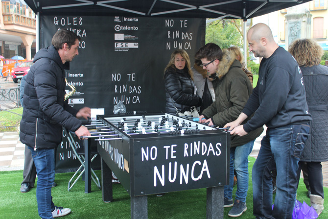 Cuenca “mete goles al paro” a través de Fundación ONCE e Inserta Empleo