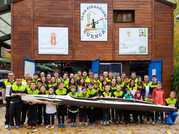 El  Club Piragüismo Cuenca con Carácter comienza la  XVI Liga Olímpica de Sprint “Hernando Calleja” 