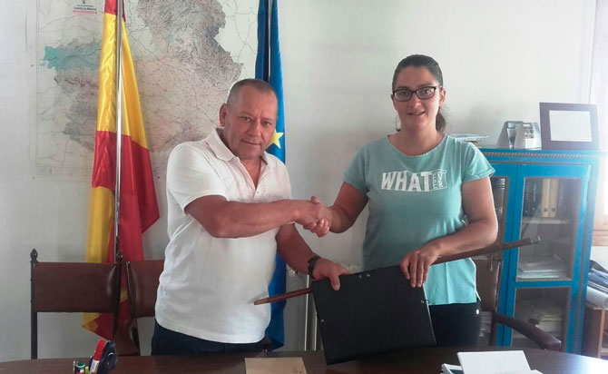 Sandra Crespo toma el relevo de Juan Carlos Martínez como alcaldesa socialista de Masegosa