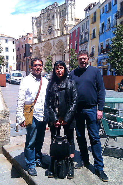 Los Verdes-Grupo Verde se reúnen con la AA.VV. del Casco Antiguo de Cuenca