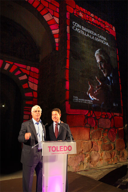 Barreda pide ayuda a los castellano-manchegos para que nuestra Región “no pare”