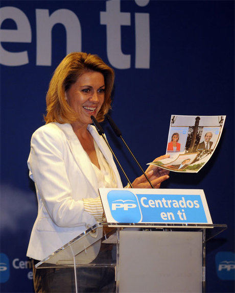 Cospedal: “Queremos decirle a todos los españoles que en Castilla-La Mancha vamos a protagonizar el principio del cambio político”