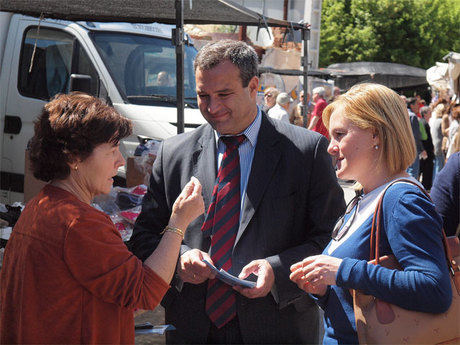 Pulido: “El 22 de mayo elegimos entre la política de los cinco millones de parados del PSOE o la política del PP que genera empleo”