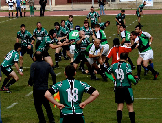 El Club Rugby ‘A Palos’ perdió en casa ante el Rivas Club Rugby
