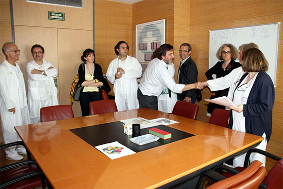 El Gerente del Hospital Virgen de la Luz recibe a miembros de la Plataforma por la Sanidad Pública de Cuenca