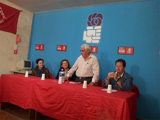 El PSOE de Santa María de los Llanos celebra el primero de mayo