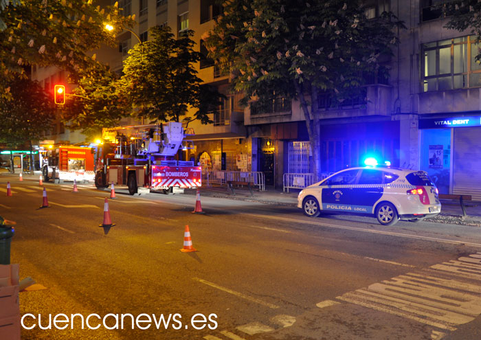 Sofocado un incendio en una vivienda de Fermín Caballero