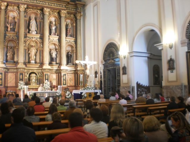 La hermandad del Cristo de la Luz celebra cultos en su honor