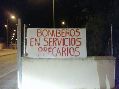 La Plataforma de Bomberos del Ayuntamiento piden la dimisión de Ávila y Mohorte