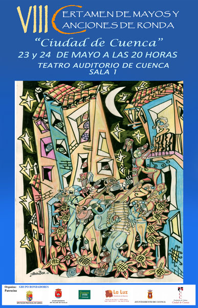 Todo listo para el certamen de mayos y canciones de ronda “Ciudad de Cuenca”