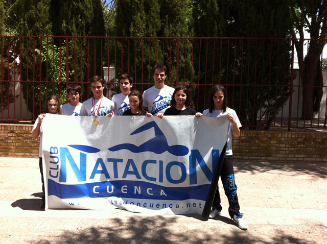 Gran actuación del Club de Natación de Cuenca en el campeonato regional de deporte base alevín 